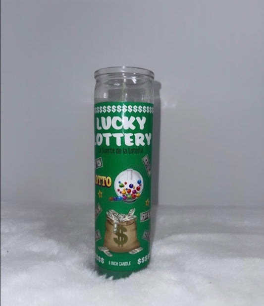 Lucky lotto 7 day candle