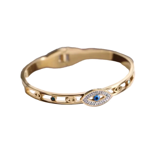Evil eye bracelet