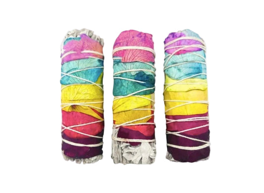 Chakra smudge sticks