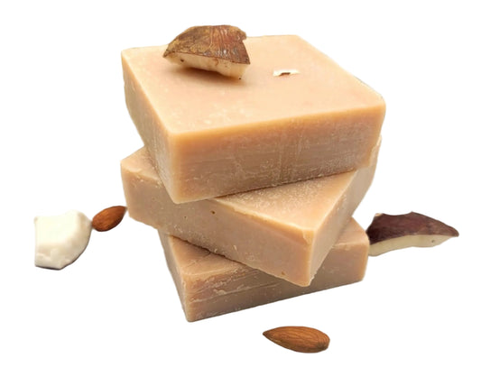 Almond coconut bar soap